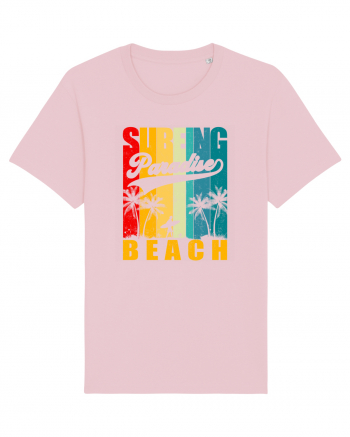 Surfing Paradise Beach Cotton Pink