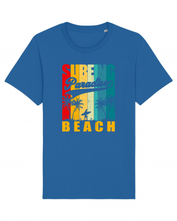 Surfing Paradise Beach Royal Blue