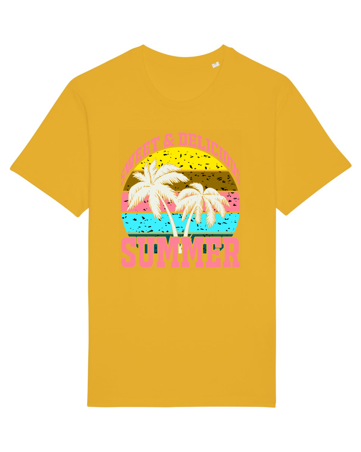 Tricou mânecă scurtă Unisex Rocker Spectra Yellow