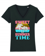 Sweet Summertime Tricou mânecă scurtă guler V Damă Evoker