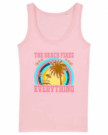 The Beach Fixes Everything Cotton Pink