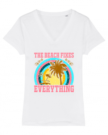 The Beach Fixes Everything White