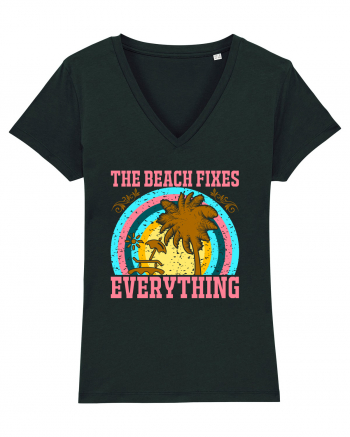 The Beach Fixes Everything Black