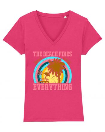 The Beach Fixes Everything Raspberry