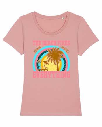 The Beach Fixes Everything Canyon Pink