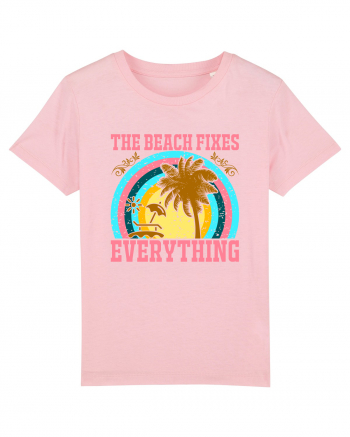 The Beach Fixes Everything Cotton Pink