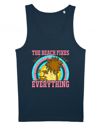 The Beach Fixes Everything Navy