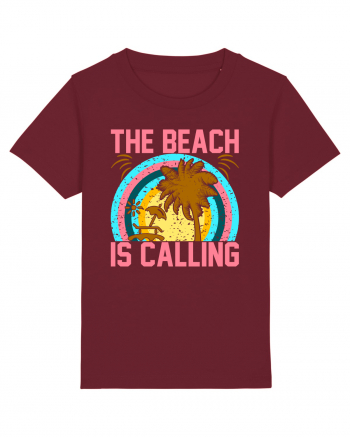 The Beach is Calling Burgundy