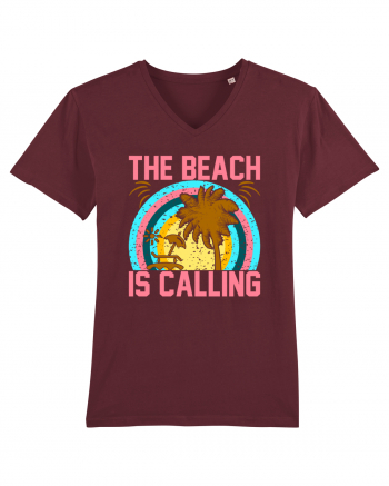 The Beach is Calling Burgundy