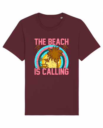 The Beach is Calling Burgundy