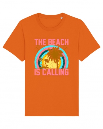 The Beach is Calling Bright Orange