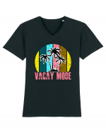 Vacay Mode Tricou mânecă scurtă guler V Bărbat Presenter