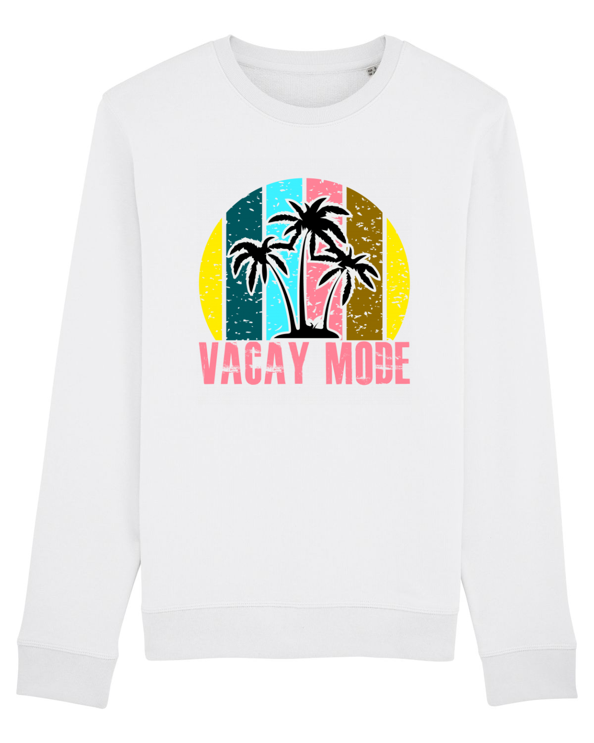 Bluză mânecă lungă Unisex Rise White