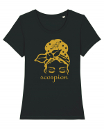 Scorpion Tricou mânecă scurtă guler larg fitted Damă Expresser