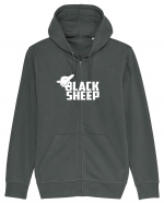 Black sheep (light) Hanorac cu fermoar Unisex Connector