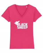 Black sheep (light) Tricou mânecă scurtă guler V Damă Evoker