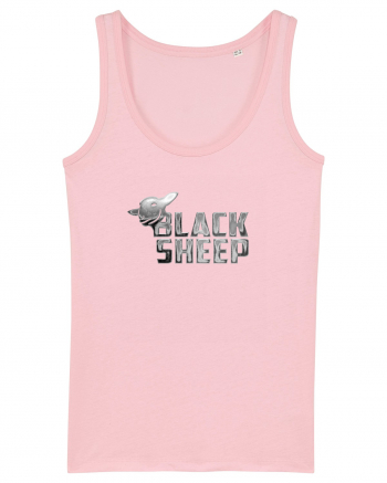 Black sheep (silver) Cotton Pink