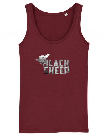 Black sheep (silver) Burgundy