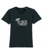 Black sheep (silver) Tricou mânecă scurtă guler V Bărbat Presenter