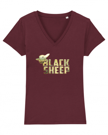 Black sheep (gold) Burgundy