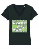 All I need is this plant Tricou mânecă scurtă guler V Damă Evoker