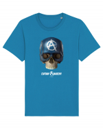 Craniu captain anarchy Tricou mânecă scurtă Unisex Rocker