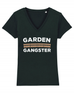 Garden Gangster Tricou mânecă scurtă guler V Damă Evoker