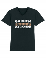 Garden Gangster Tricou mânecă scurtă guler V Bărbat Presenter