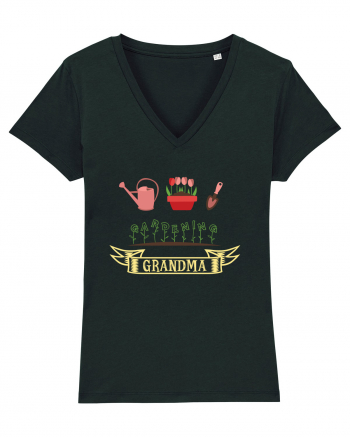 Gardening Grandma Black