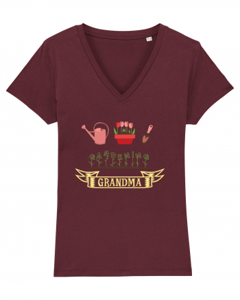 Gardening Grandma Burgundy