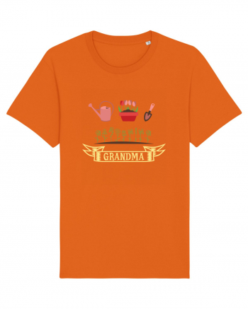 Gardening Grandma Bright Orange