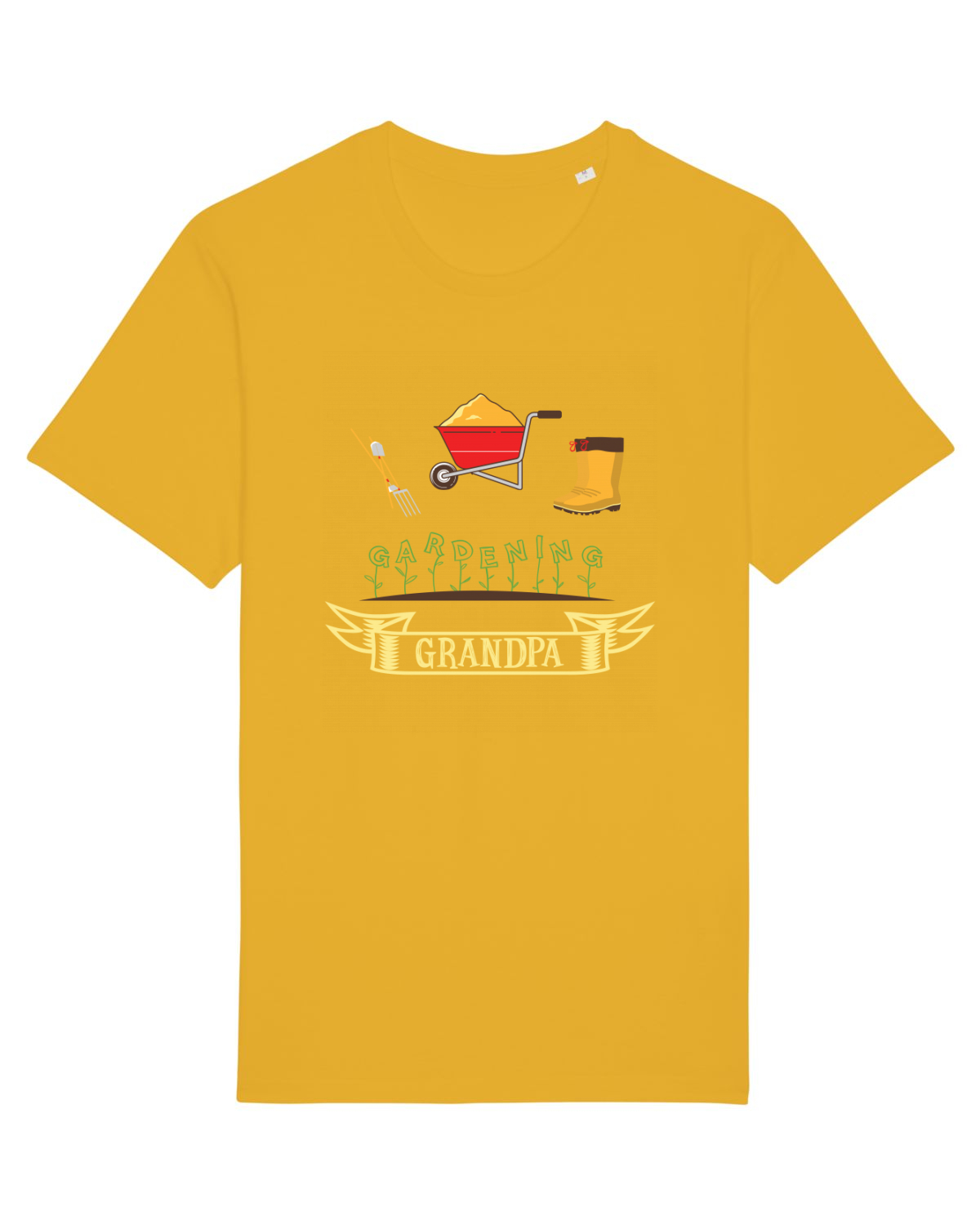 Tricou mânecă scurtă Unisex Rocker Spectra Yellow