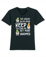 Get more gnomes Tricou mânecă scurtă guler V Bărbat Presenter