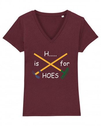 H... is for Hoes Burgundy