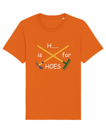 H... is for Hoes Bright Orange