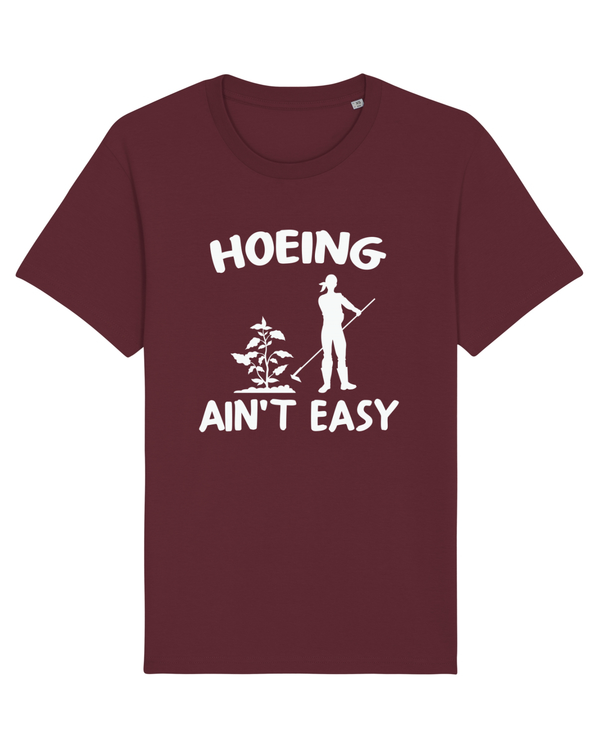 Tricou mânecă scurtă Unisex Rocker Burgundy