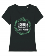 I Garden So I Don't Choke People Tricou mânecă scurtă guler larg fitted Damă Expresser