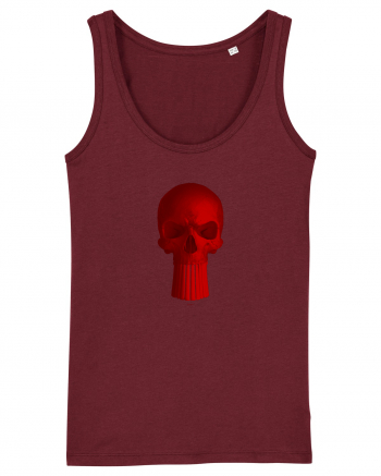 Craniu punishskull red Burgundy