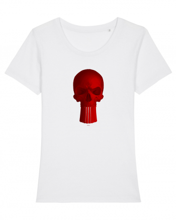 Craniu punishskull red White