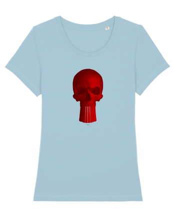 Craniu punishskull red Sky Blue