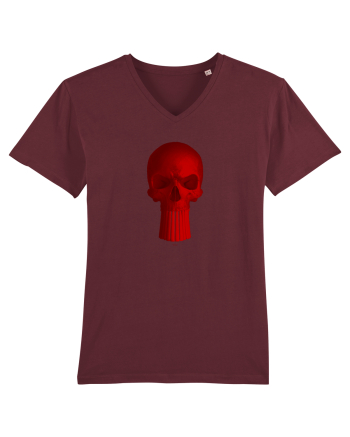 Craniu punishskull red Burgundy