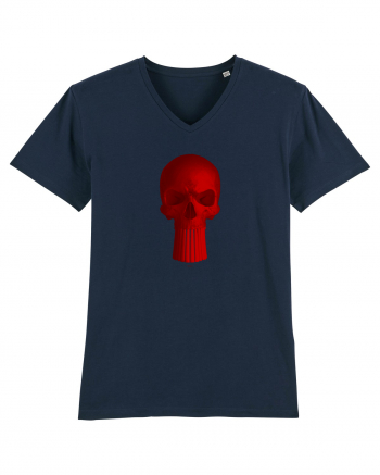 Craniu punishskull red French Navy