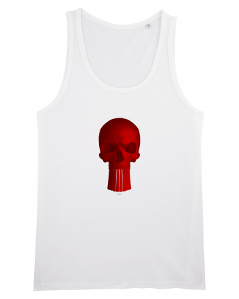 Craniu punishskull red White