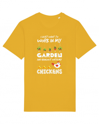 I just want to work in my garden and hangout with my chickens Spectra Yellow