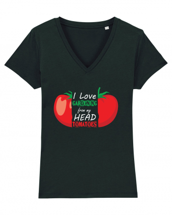 I Love Gardening from My Head Tomatoes Black