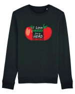 I Love Gardening from My Head Tomatoes Bluză mânecă lungă Unisex Rise