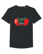 I Love Gardening from My Head Tomatoes Tricou mânecă scurtă guler larg Bărbat Skater