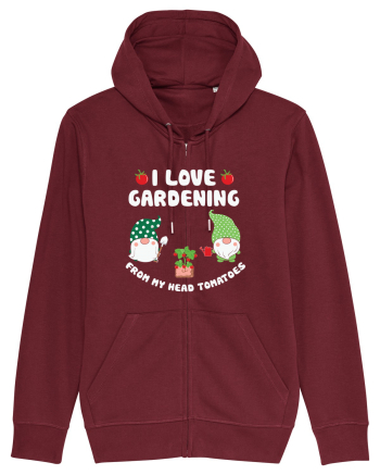 I Love Gardening from My Head Tomatoes Burgundy