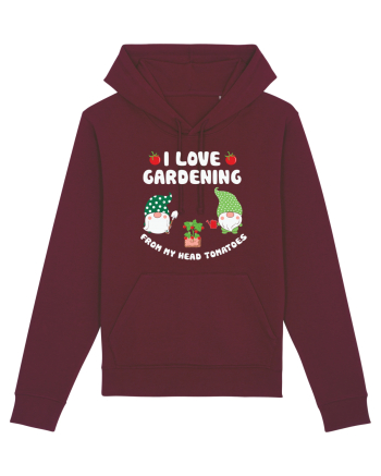 I Love Gardening from My Head Tomatoes Burgundy