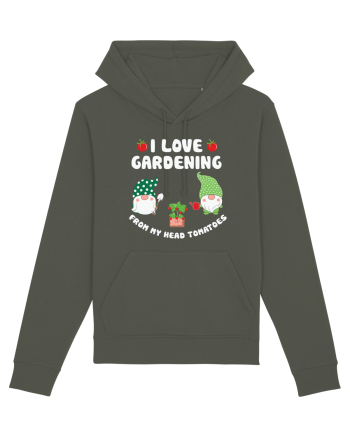 I Love Gardening from My Head Tomatoes Khaki